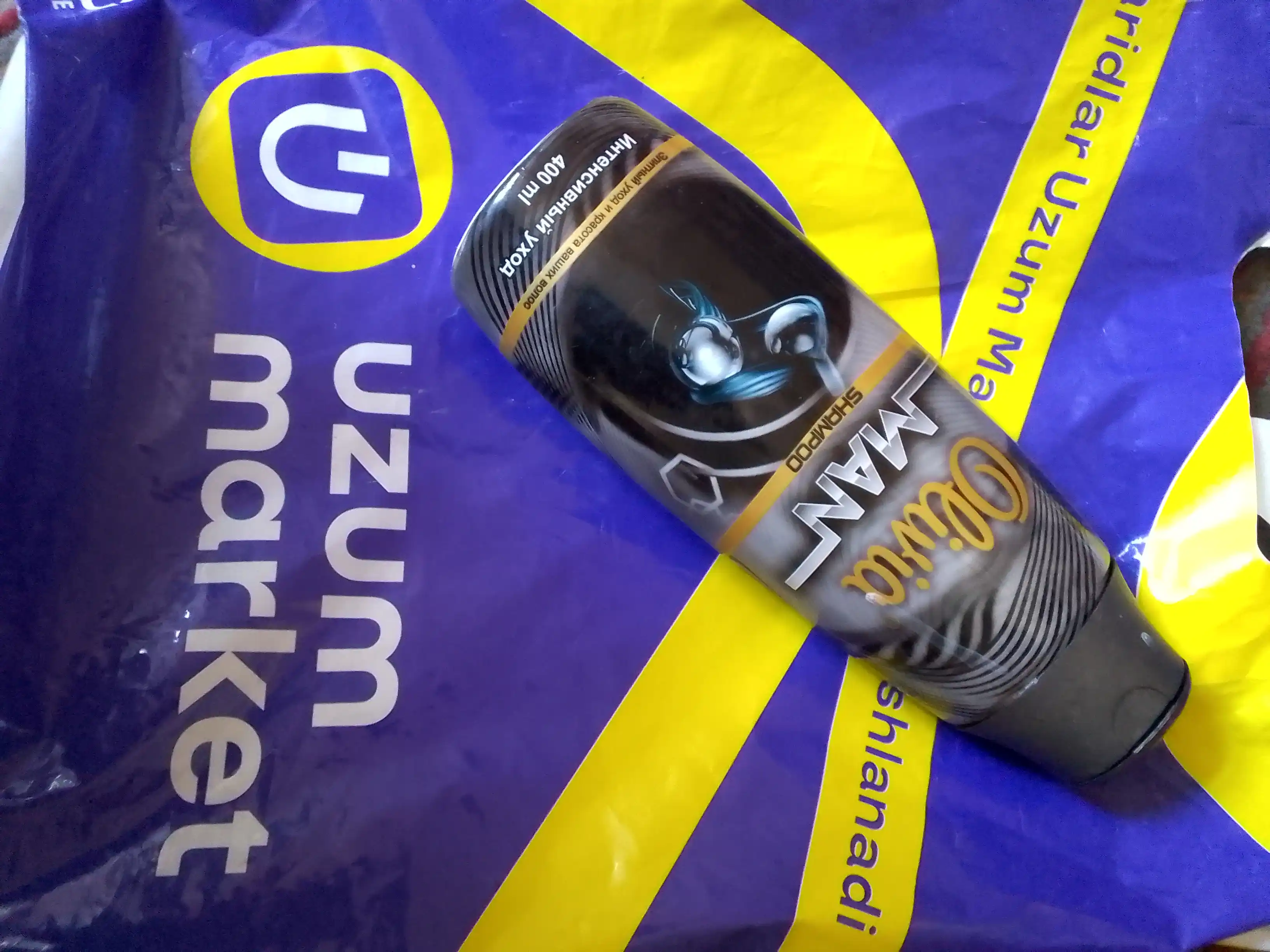 Olivia Erkaklar shampuni, "Intensiv parvarish", 400 ml