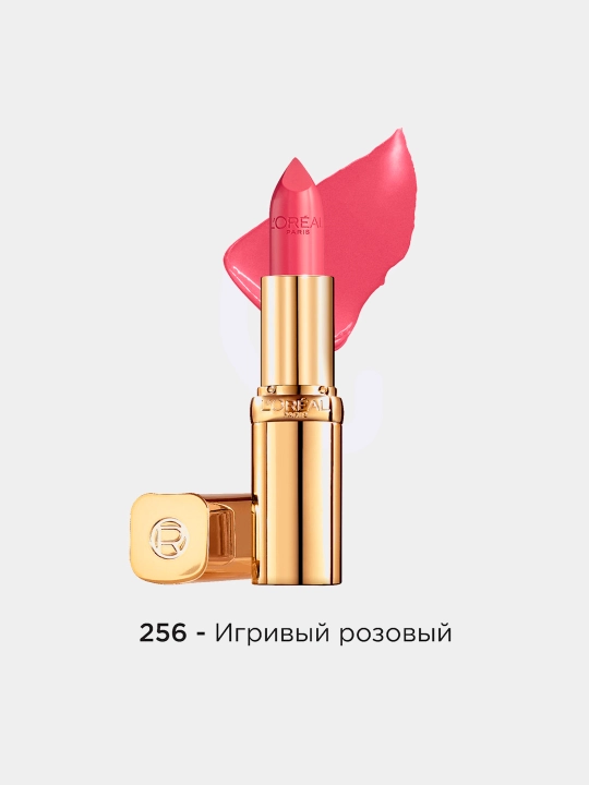 Помада для губ L'Oreal Paris Color Riche, тон 256 Игривый розовый
