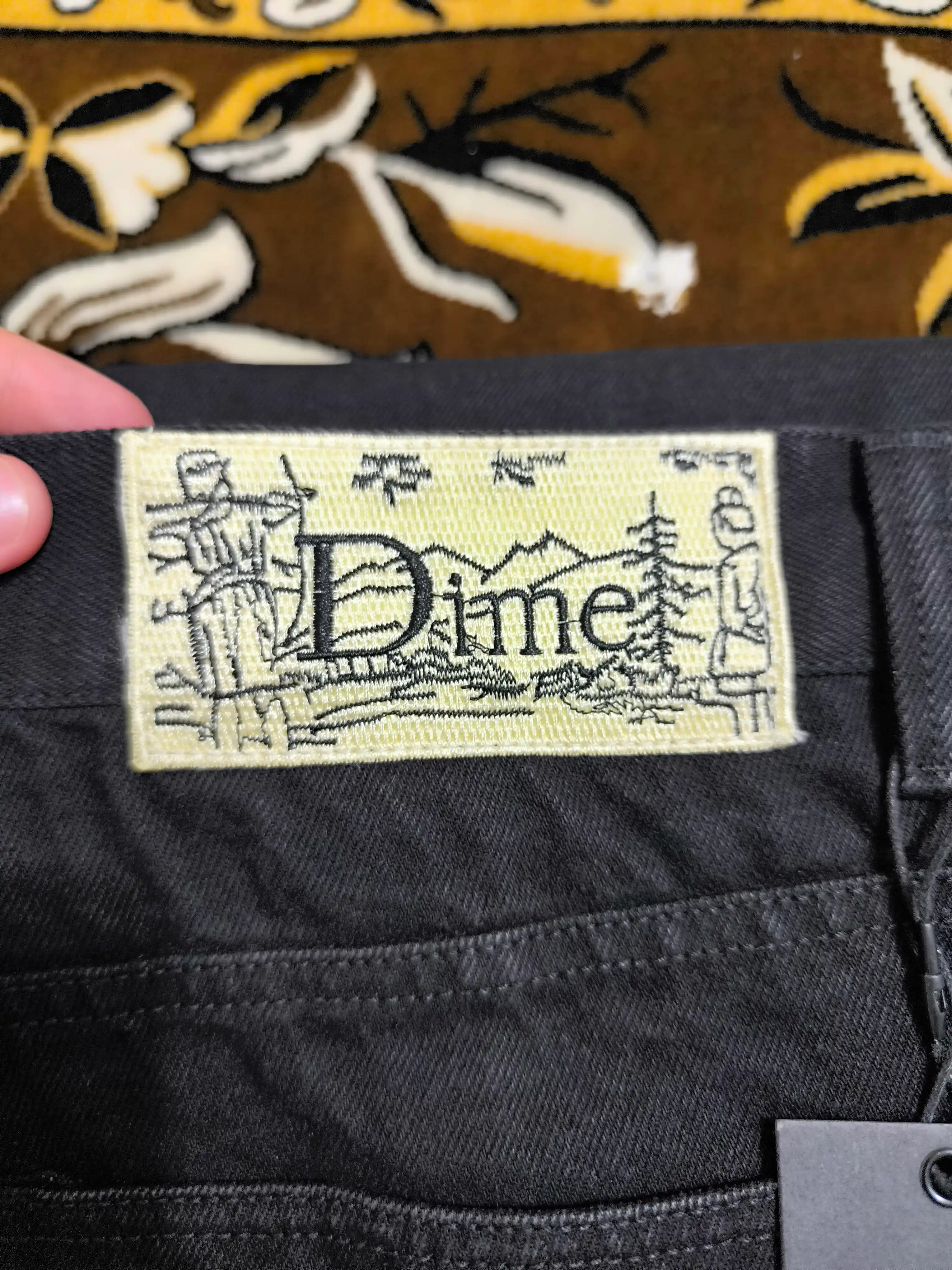 Keng baggi jinsi shimlar Dime, erkaklar, ayollar va o‘smirlar uchun, o‘lchamlari S-XXL