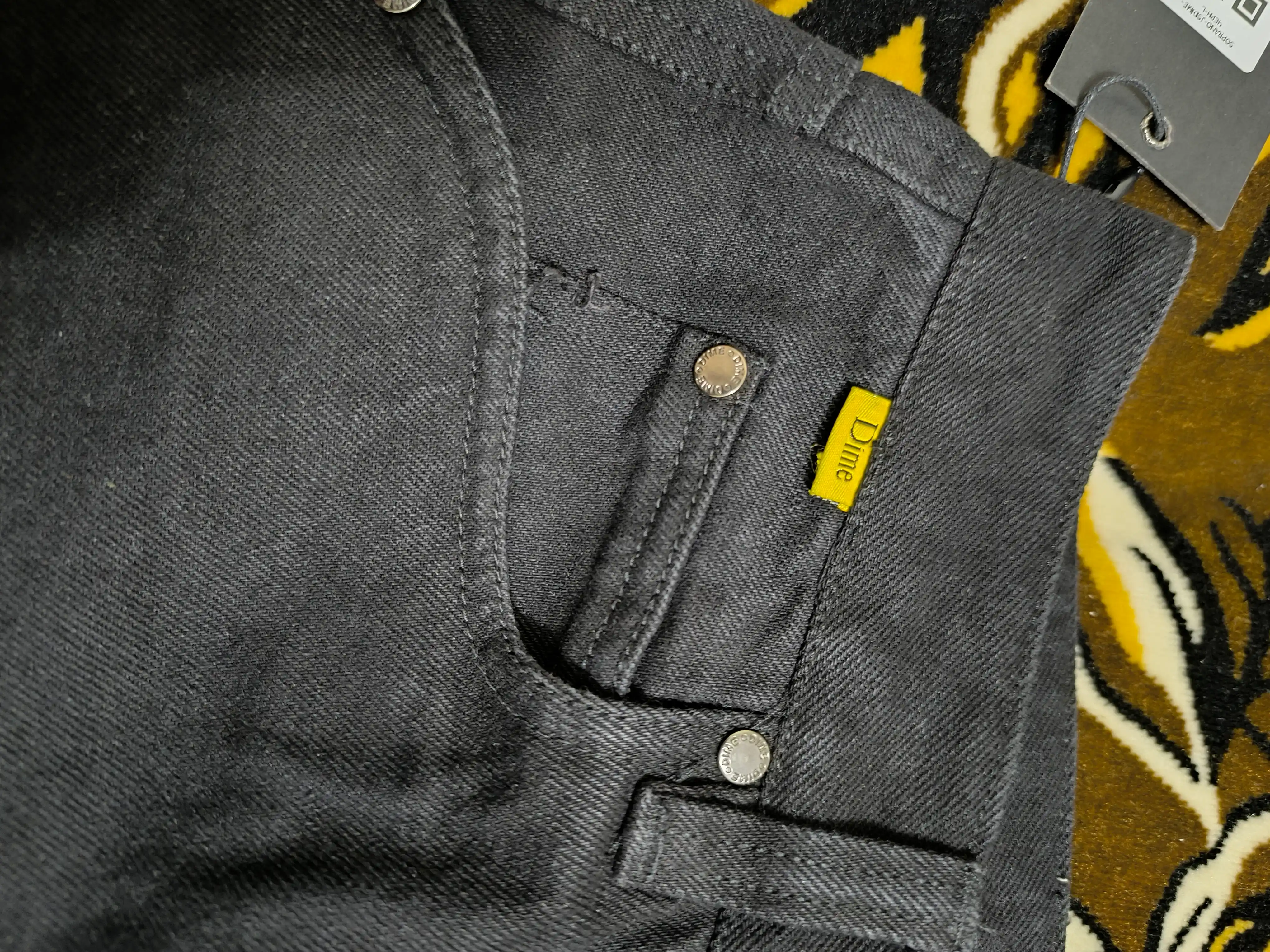 Keng baggi jinsi shimlar Dime, erkaklar, ayollar va o‘smirlar uchun, o‘lchamlari S-XXL