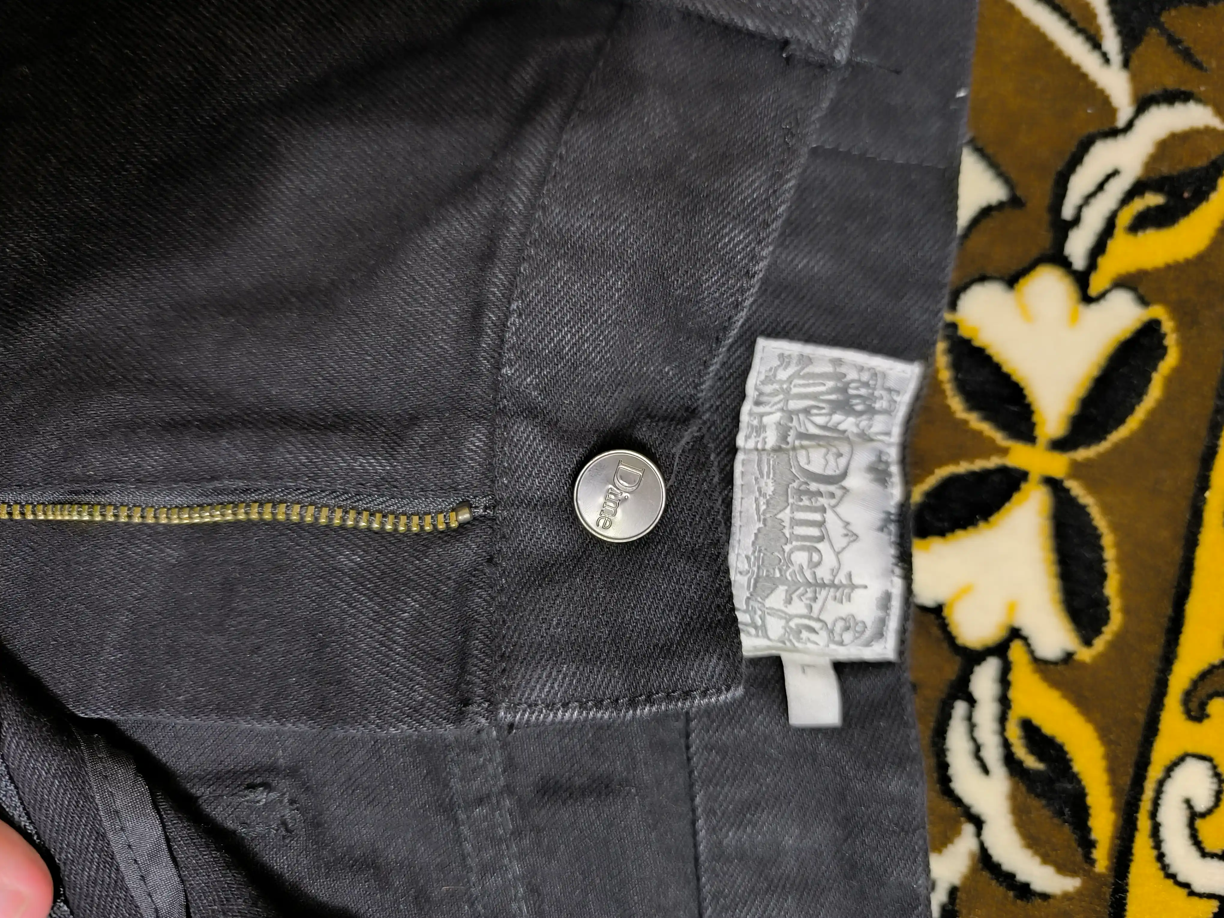 Keng baggi jinsi shimlar Dime, erkaklar, ayollar va o‘smirlar uchun, o‘lchamlari S-XXL