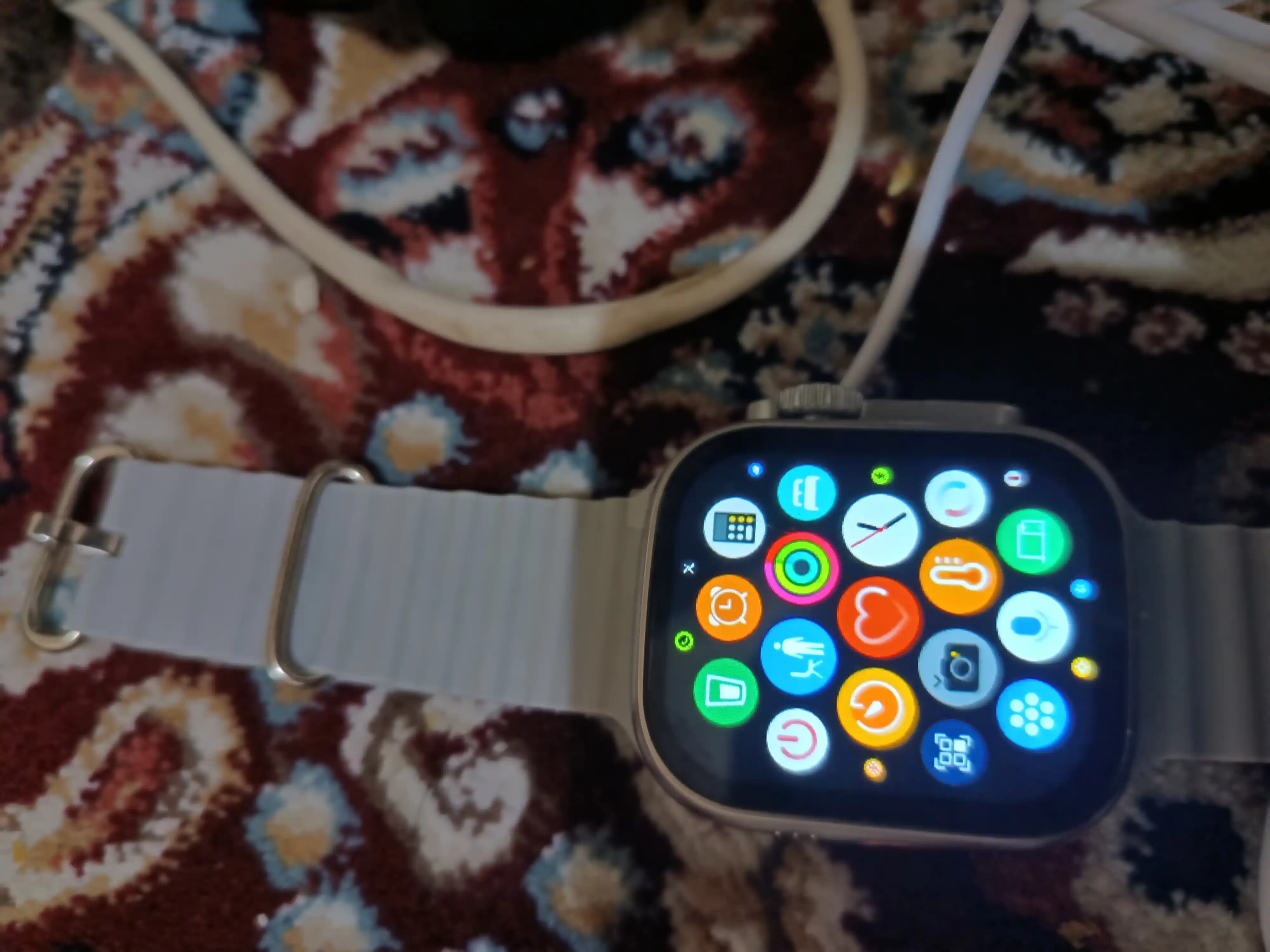 Smart Watch Ultra va Pods pro quloqchinlari, 8 ta bilaguzuk, 10 tasi 1 da, aqlli soat