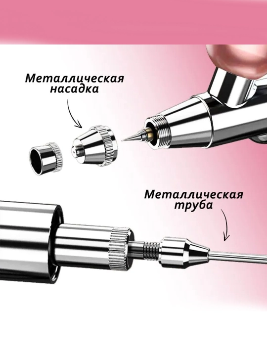 Аэрограф ручной для тортов и десертов, распылитель для декора и пищевых красителей