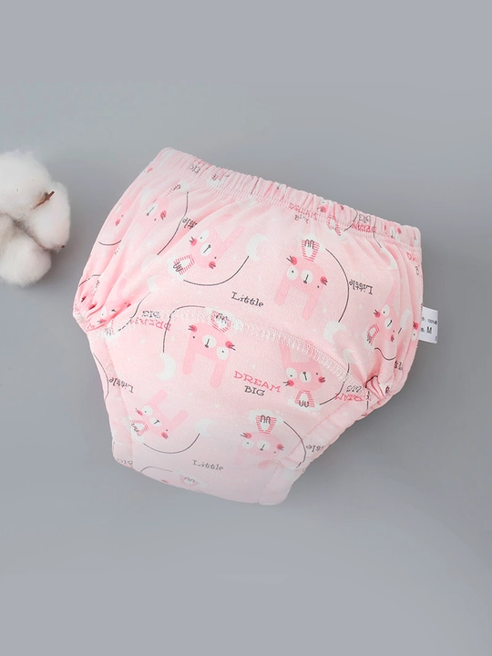 Qayta ishlatiladigan hojatxonaga o‘rgatish uchun paxta taglik - trusik, pampers