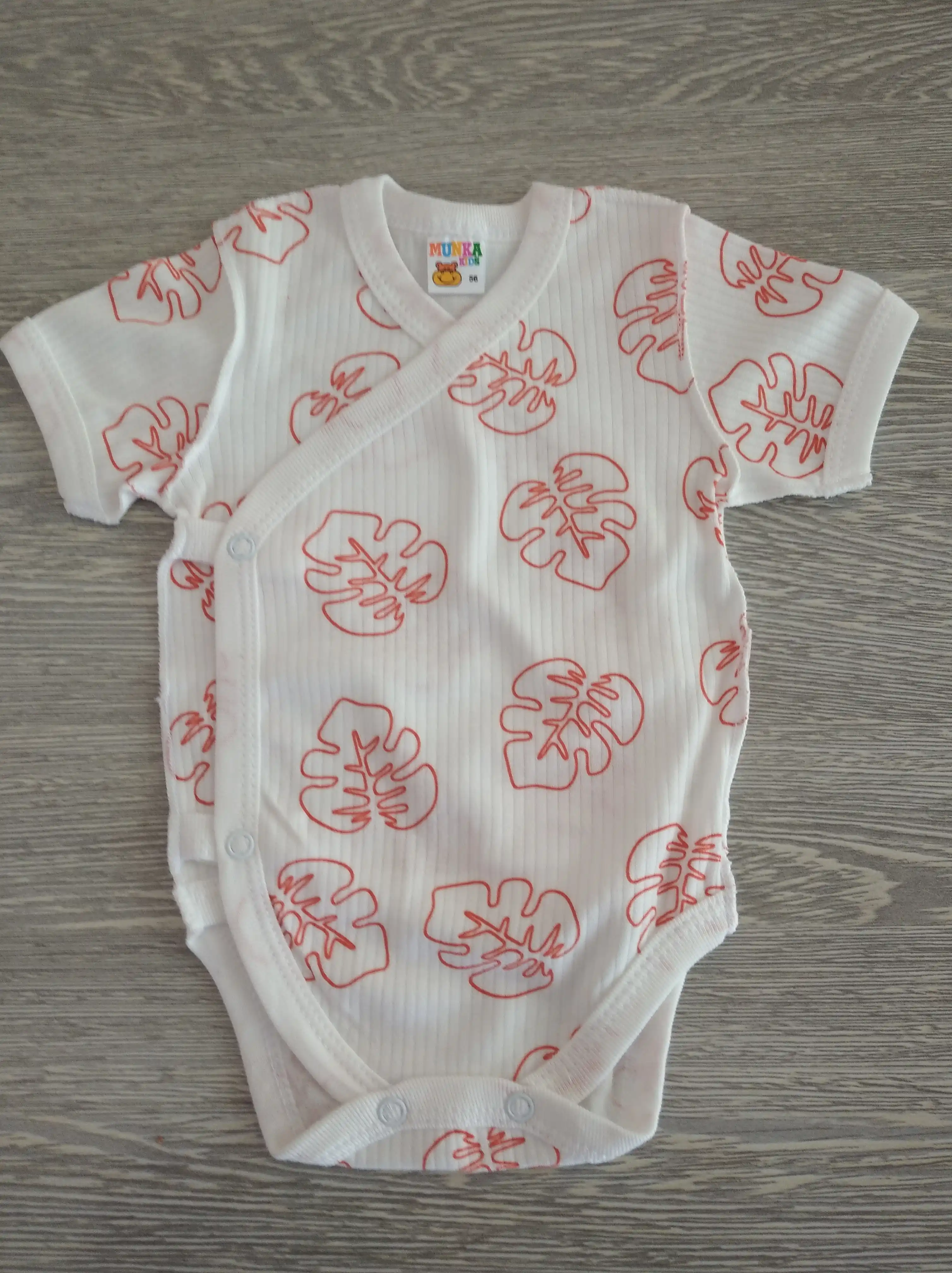 Bolalar uchun bodi to‘plami, 2 dona, 100% paxta