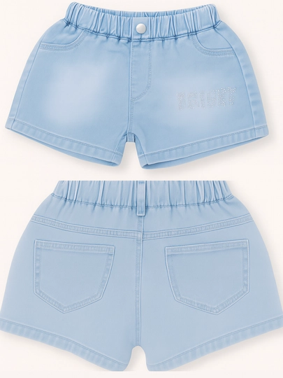Джинсовые шорты для девочек MiniDior