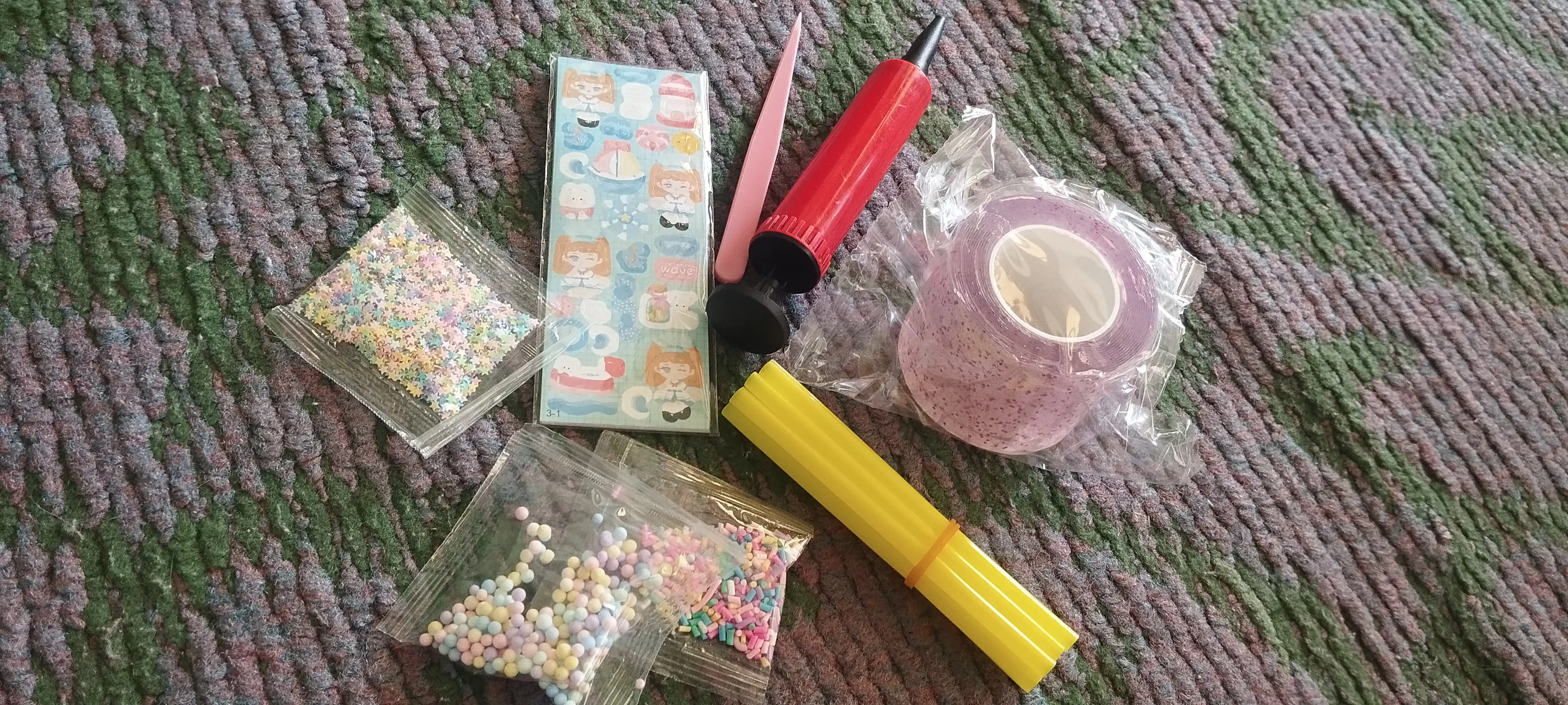 Наноскотч, скотч прозрачный, DIY, набор для творчества