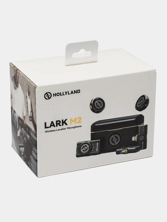 Микрофон HOLLYLAND Lark M2 Combo — компактный беспроводной микрофон для креативных задач - 
