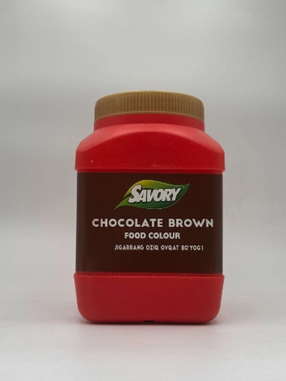 Пищевой краситель Savory, шоколадно-коричневый, Chocolate Brown, 1 кг — SAVORY-ASFGVDF