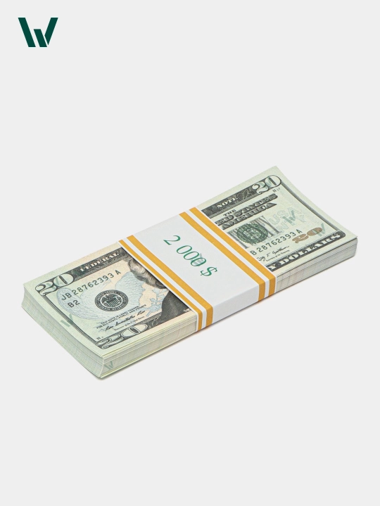 Sovg'a va moliyaviy savodxonlik uchun esdalik pullar, $10, $20, $50, $100