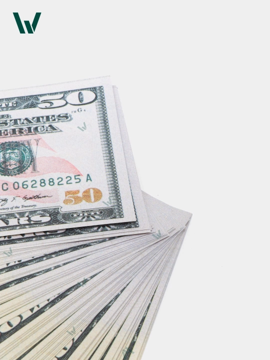 Sovg'a va moliyaviy savodxonlik uchun esdalik pullar, $10, $20, $50, $100