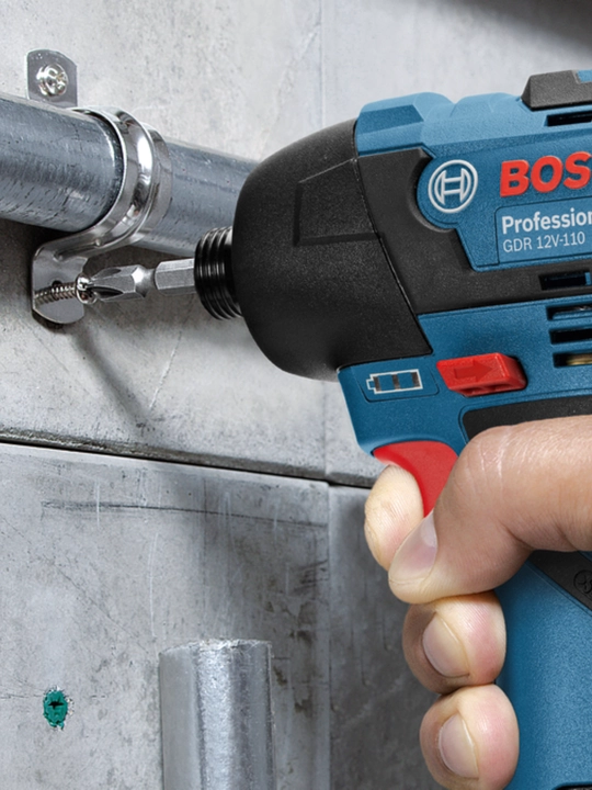 Cho'tkasiz simsiz zarba drayveri Bosch GDR 12V-110 Professional (06019E0005)