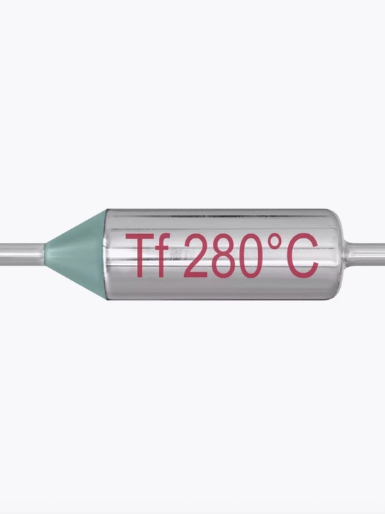 Termopredohraniteli RY 280°C 250V 10A – kumush rang, 1 dona