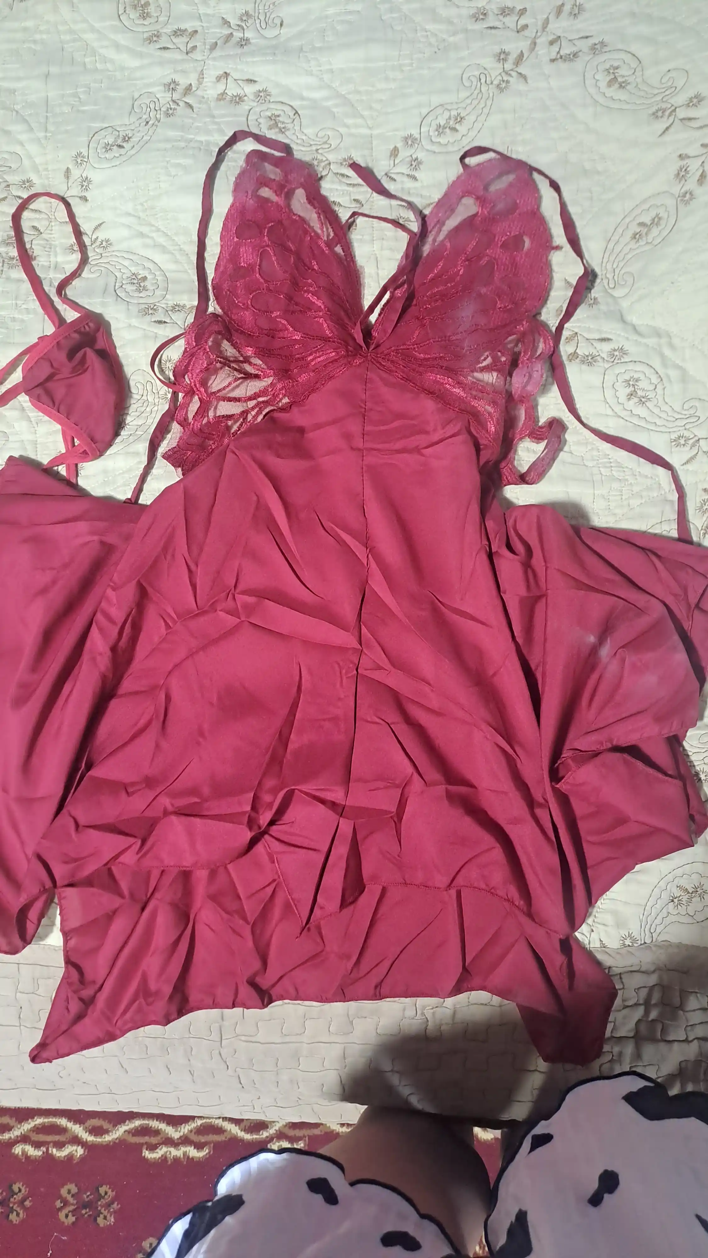 Ayollar tungi kiyimi, ichki kiyim, pijama, penyuar komplekt uy kiyimlari universal o‘lcham