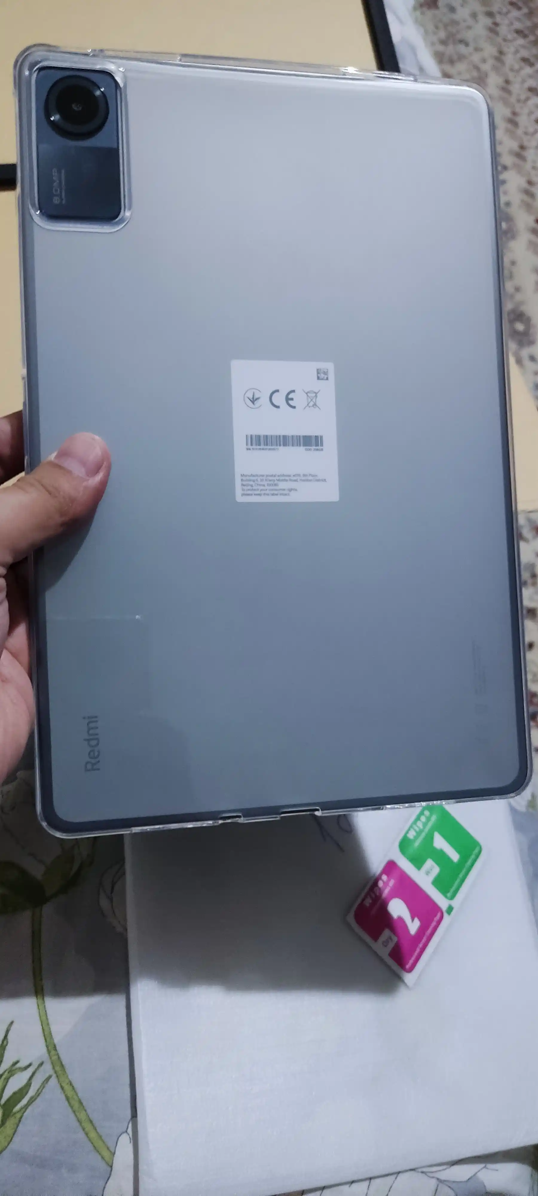 Чехол для Redmi Pad SE 8.7, 11, 2, Xiaomi Pad 7, 6, 5 ,Pro, прозрачный, Mi
