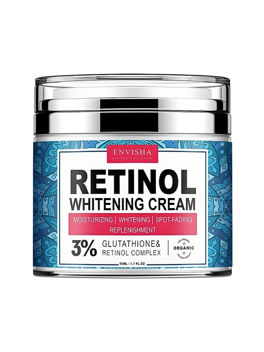 Yuz uchun oqartiruvchi krem retinol va glutation 50 ml - 