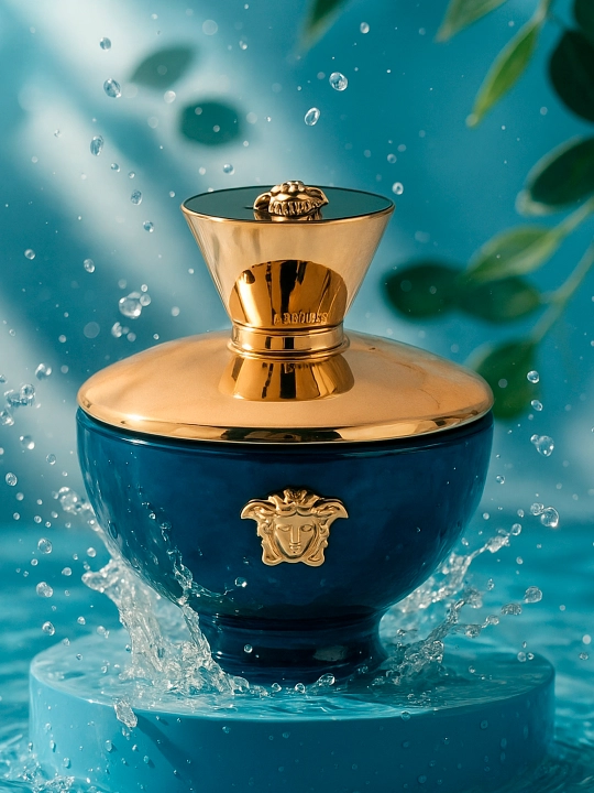 Erkaklar uchun parfyumlangan suv Versace Pour Femme Dylan Blue, 100 ml - 