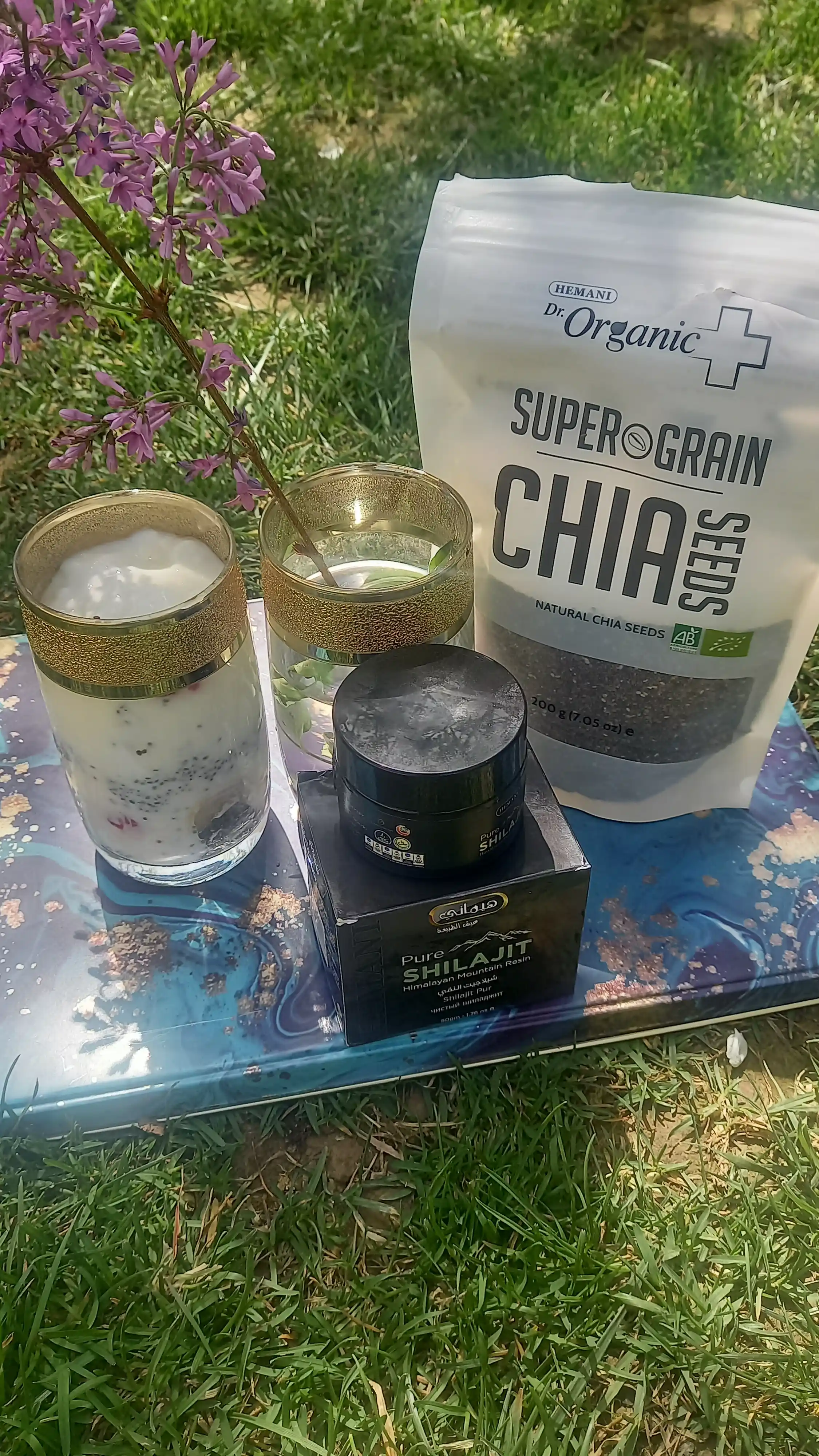Chia urug'i tabiiy qora