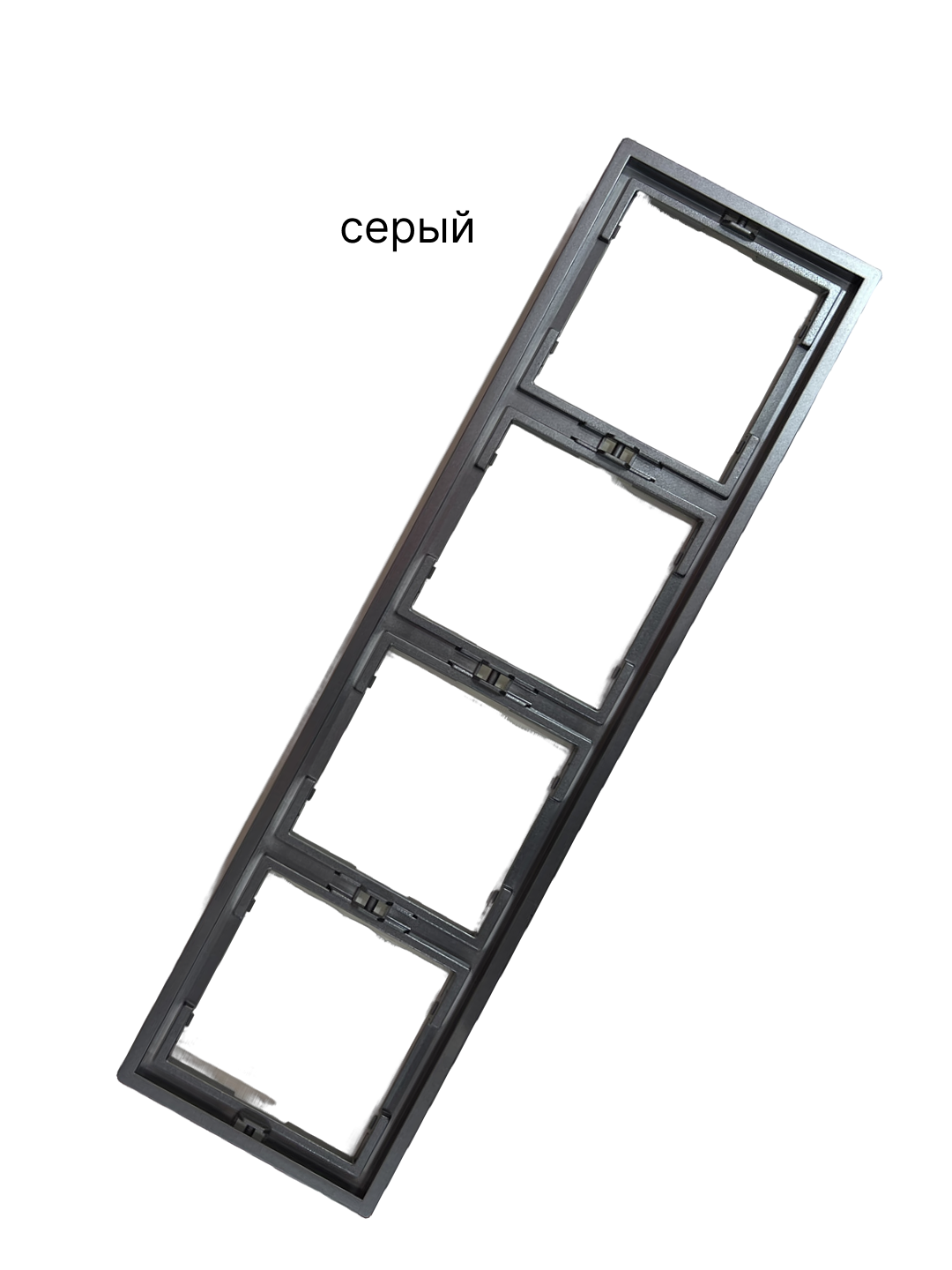 Рамка 1-5 постовая PRIME Venus белая, черная, серая, модульная, для выключателей и розеток - 
