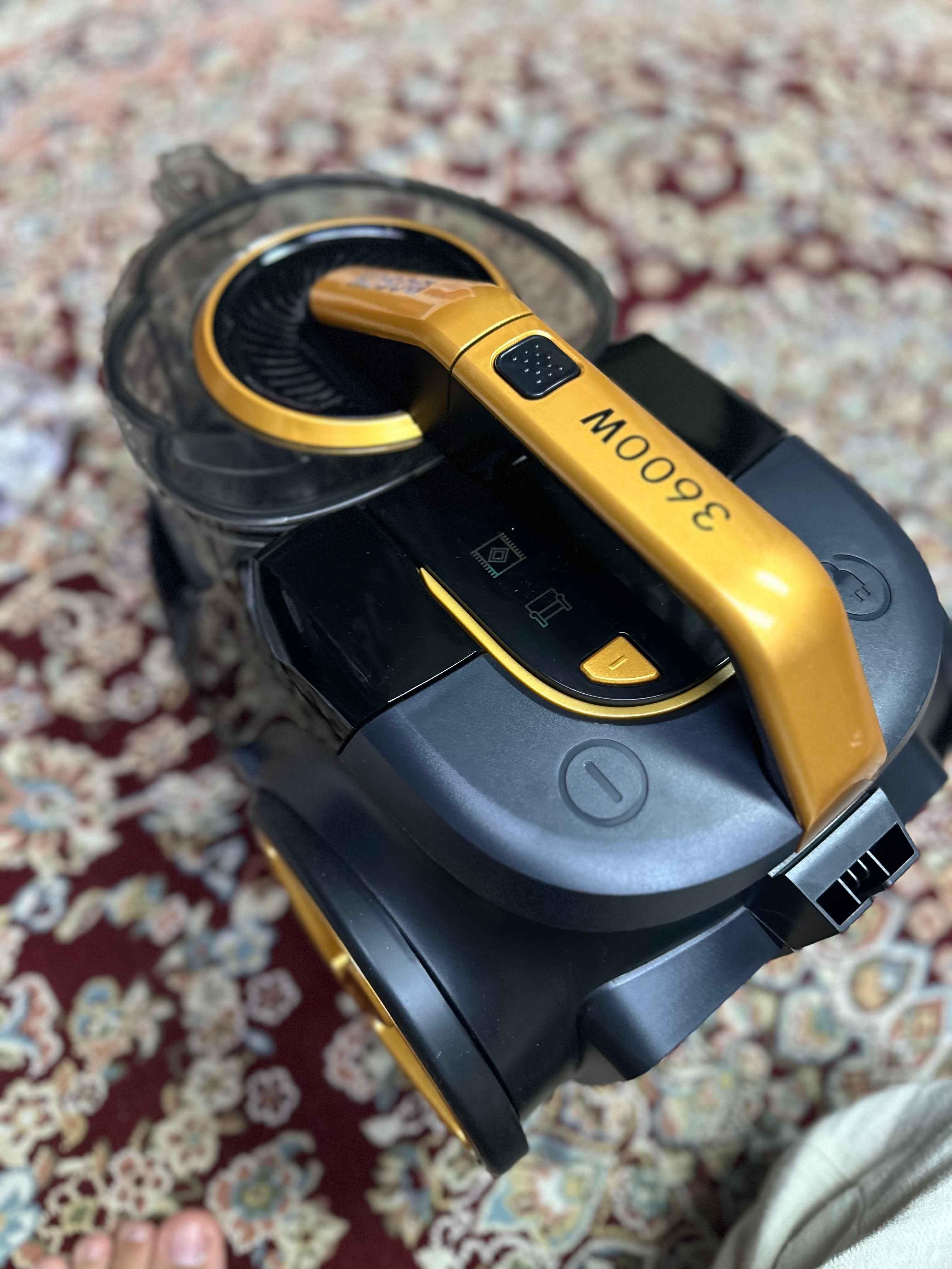 Пылесос без мешка BOSH KPA26C, мощный 3600W