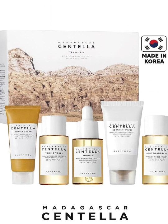 Набор для ухода за кожей Skin 1004 Madagascar Centella Travel Kit, мини-набор 