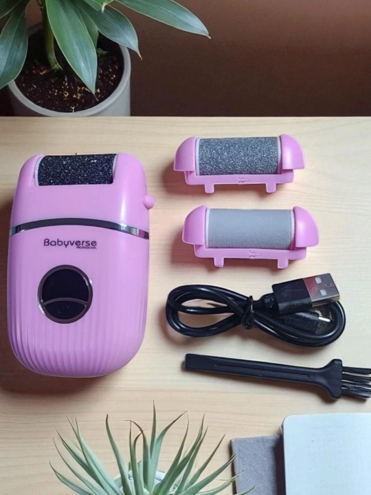 To'piqlardagi kalluslarni olib tashlash uchun Babyverse RS-100 elektr pemza toshi