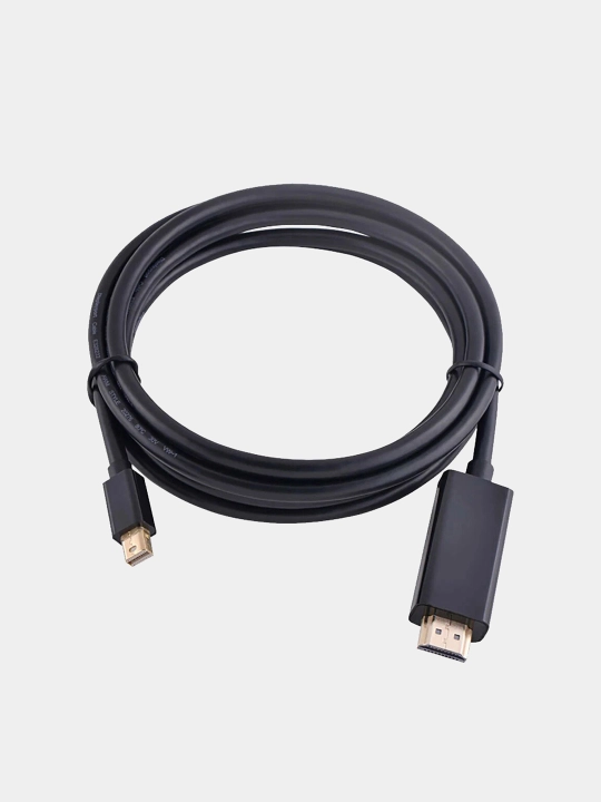 Kompyuter kabeli Mini-DisplayPort-HDMI 1,5 m, qora