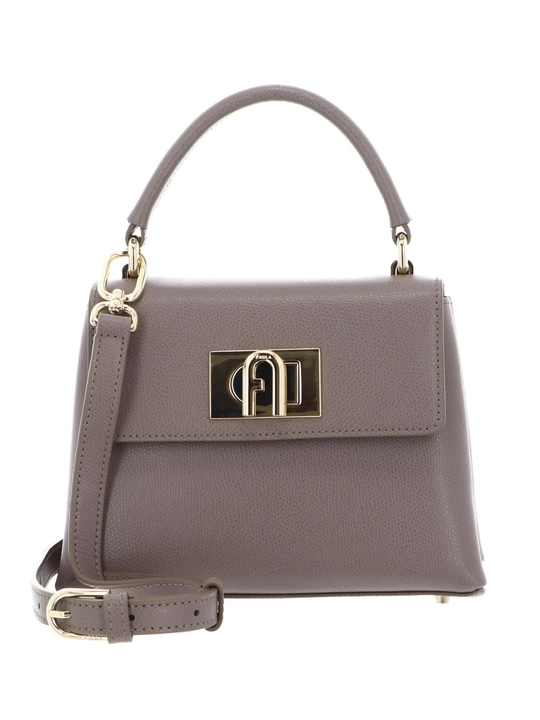 Sumka Furla 1927 mini top handle stucco gray