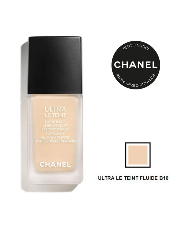 Chanel B10, ULTRA LE TEINT FLUIDE Tonal yuz kremi, barcha teri turlari uchun - 