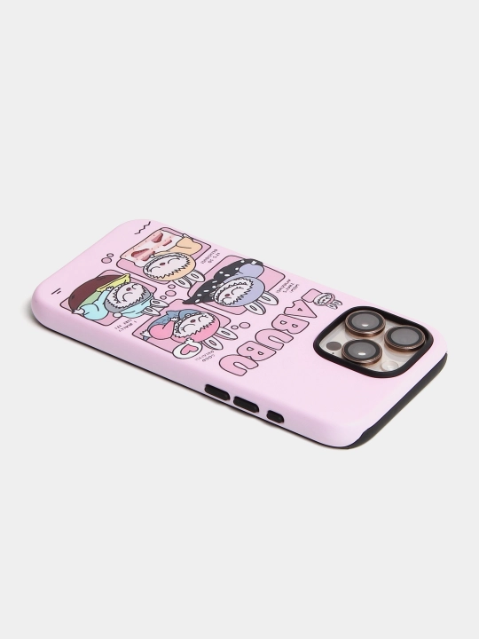 G’ilof Labubu iPhone 11, 12, 13, 14, 15, 16, Pro va Max uchun labubu