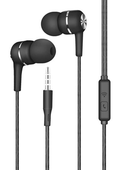 Mp3 playerlar va smartfolar uchun simli quloqchinlar naushniklar