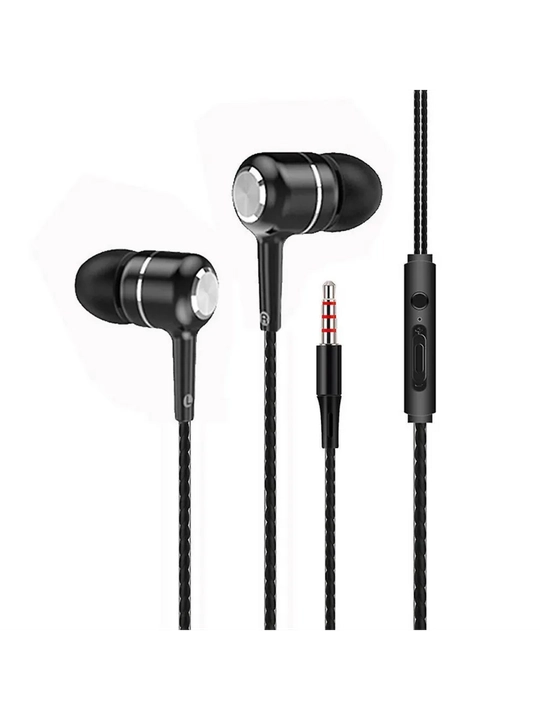 Mp3 playerlar va smartfolar uchun simli quloqchinlar naushniklar