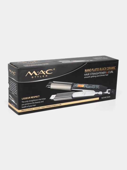 MAC STYLER professional soch uchun dazmol, soch tekislagich