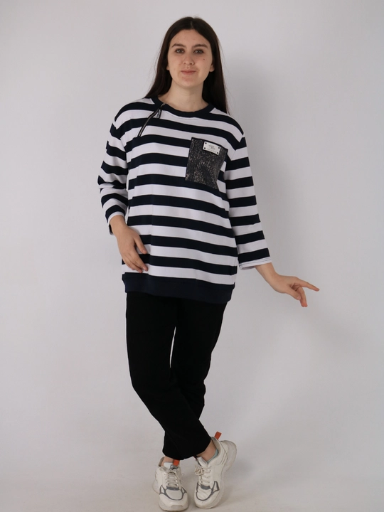 Ayollar oversize svitshoti, keng kofta