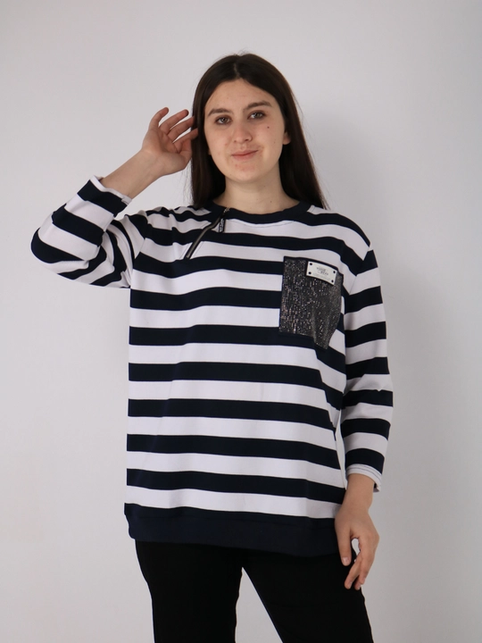Ayollar oversize svitshoti, keng kofta