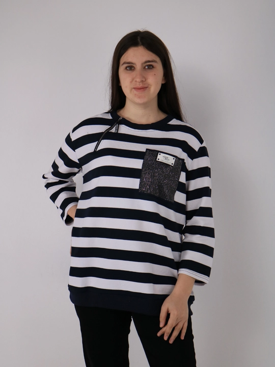 Ayollar oversize svitshoti, keng kofta