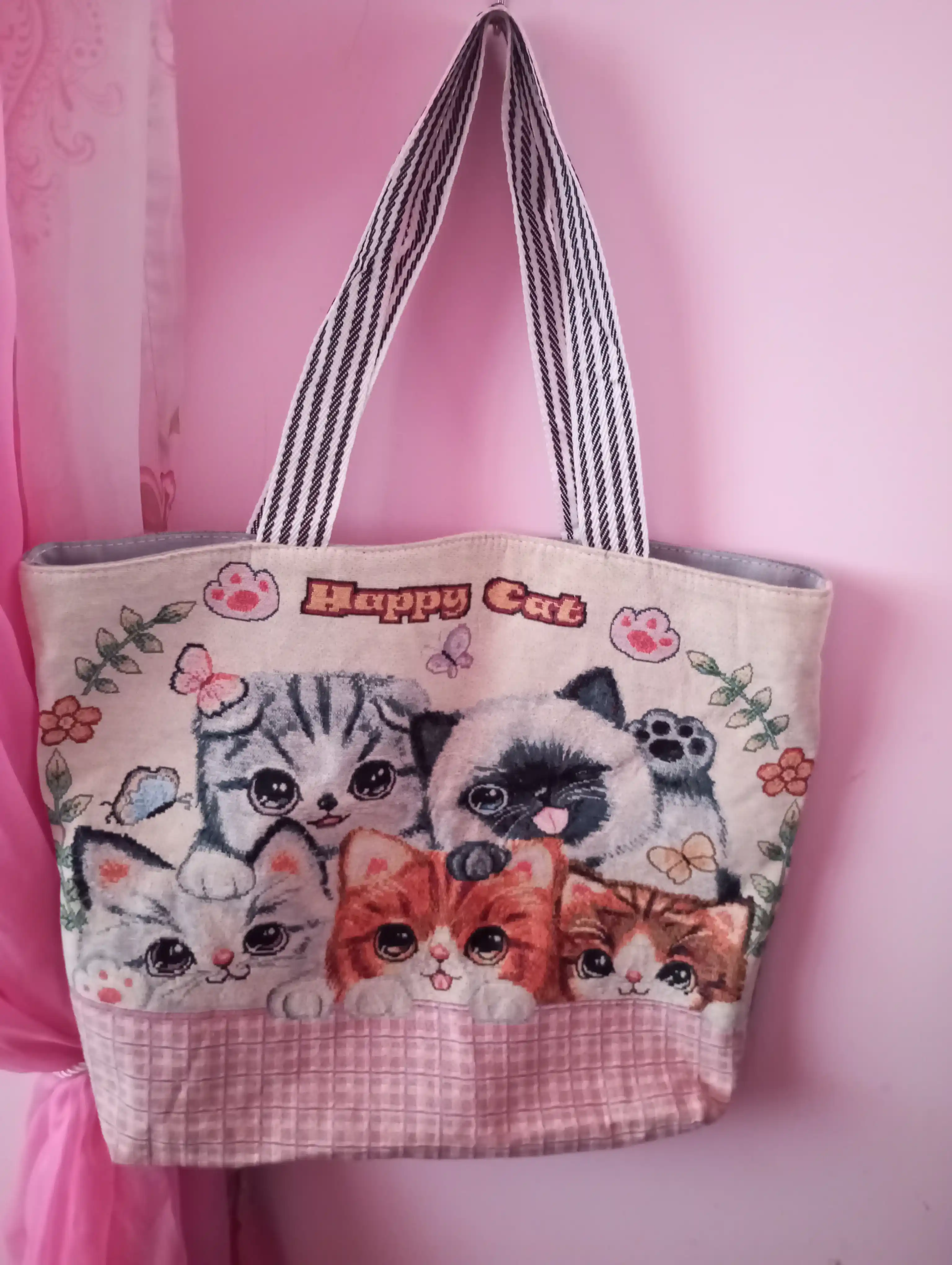 Shopper ayollar sumkasi, bosmali, katta, matoli, o'qish va maktab uchun, ko'p qirrali