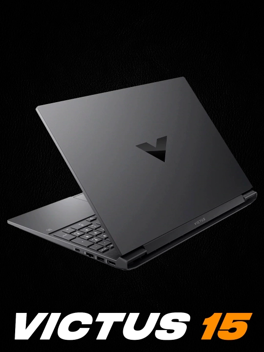 HP Victus 15/15,6" FHD IPS 144Гц/ AMD Ryzen 9-8945HS / DDR5 16ГБ / SSD 512ГБ / RTX4060 8ГБ