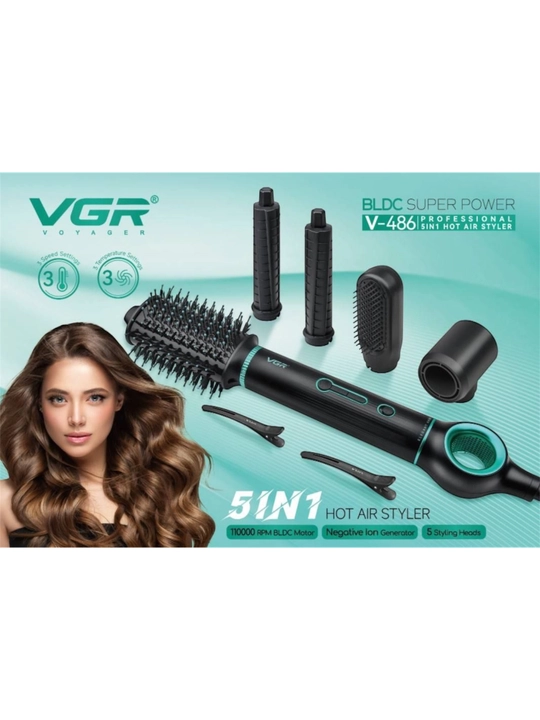 VGR V-486 ko'p funksiyali stayler, 5 tasi 1 da, turmaklash uchun