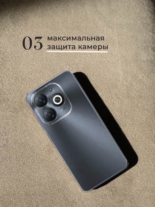 Tecno Spark Go 2024, Infinix Smart 8, Infinix Hot 40i, Spark 20C, Pop 8 uchun gʻilof