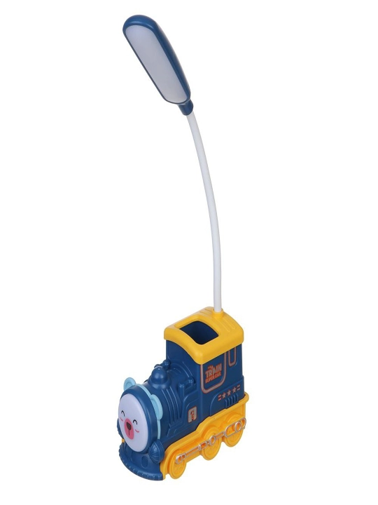 Stol usti lampa va telefon uchun ushlagich, led chiroq parovozcha, 2 tasi 1 da, USB bilan