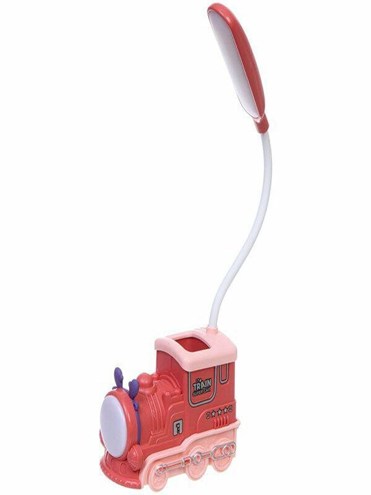 Stol usti lampa va telefon uchun ushlagich, led chiroq parovozcha, 2 tasi 1 da, USB bilan