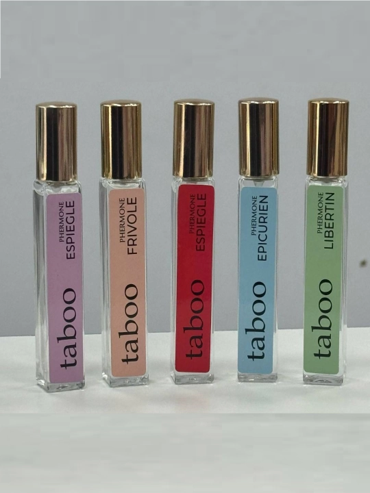 Ayollar va erkaklar uchun feromon atirlar, 5 tasi 1 da, 10 ml dan, Taboo, MNT