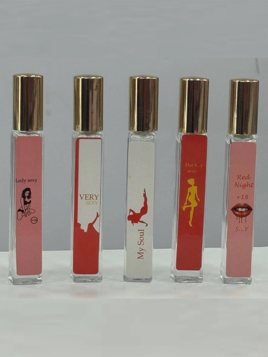 Ayollar va erkaklar uchun feromon atirlar, 5 tasi 1 da, 10 ml dan, Taboo, MNT