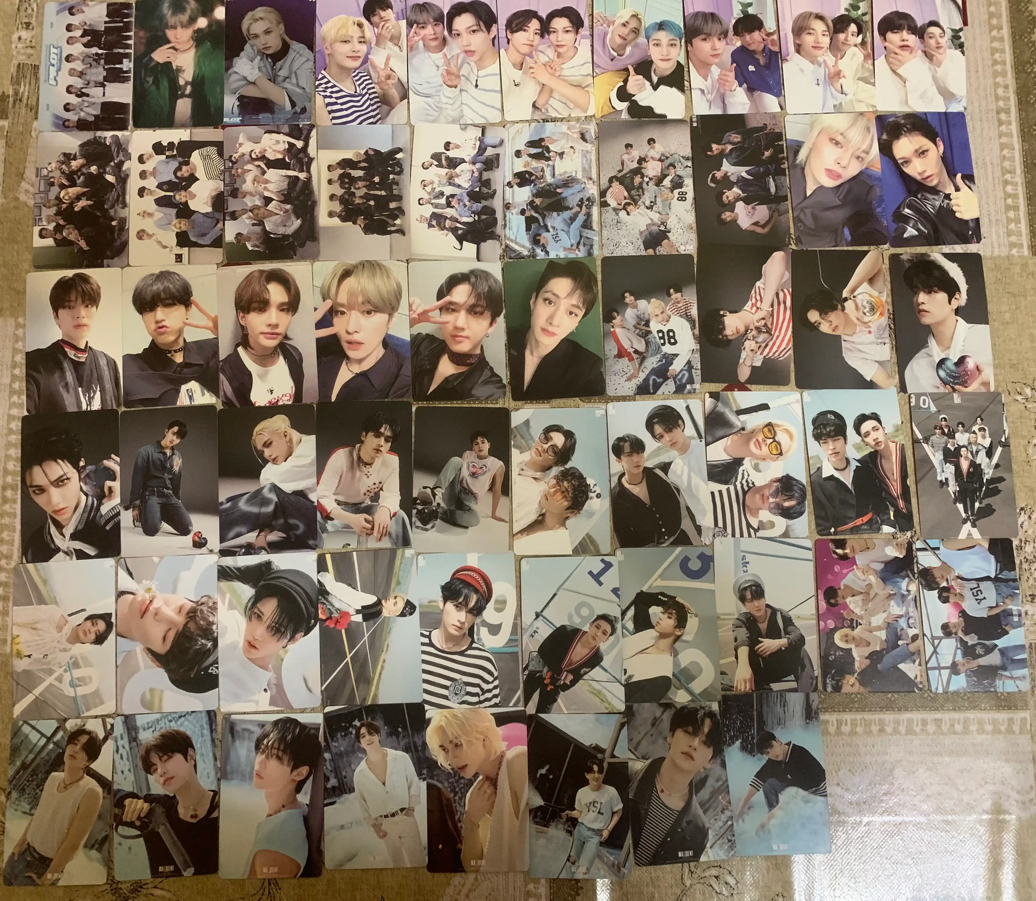 Коллекционные LOMO карточки K-POP Stray Kids, 55 шт