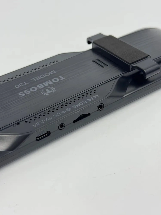 DVR TOMBOSS T-30 WiFi videoregistratori, 3 ta kamera, UHD 2K, ADAS/BSD, 512 GB, 1 yil kafolat
