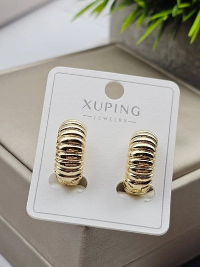Серьги для девушек и женщин — 1001PRT-XUPINGN-ГОРЧИЧ