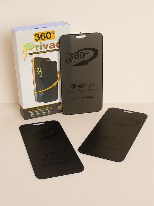 Iphone X,XS,XR,11,12,13,14,15,16pro, Pro Max 360° rangli himoya oynasi