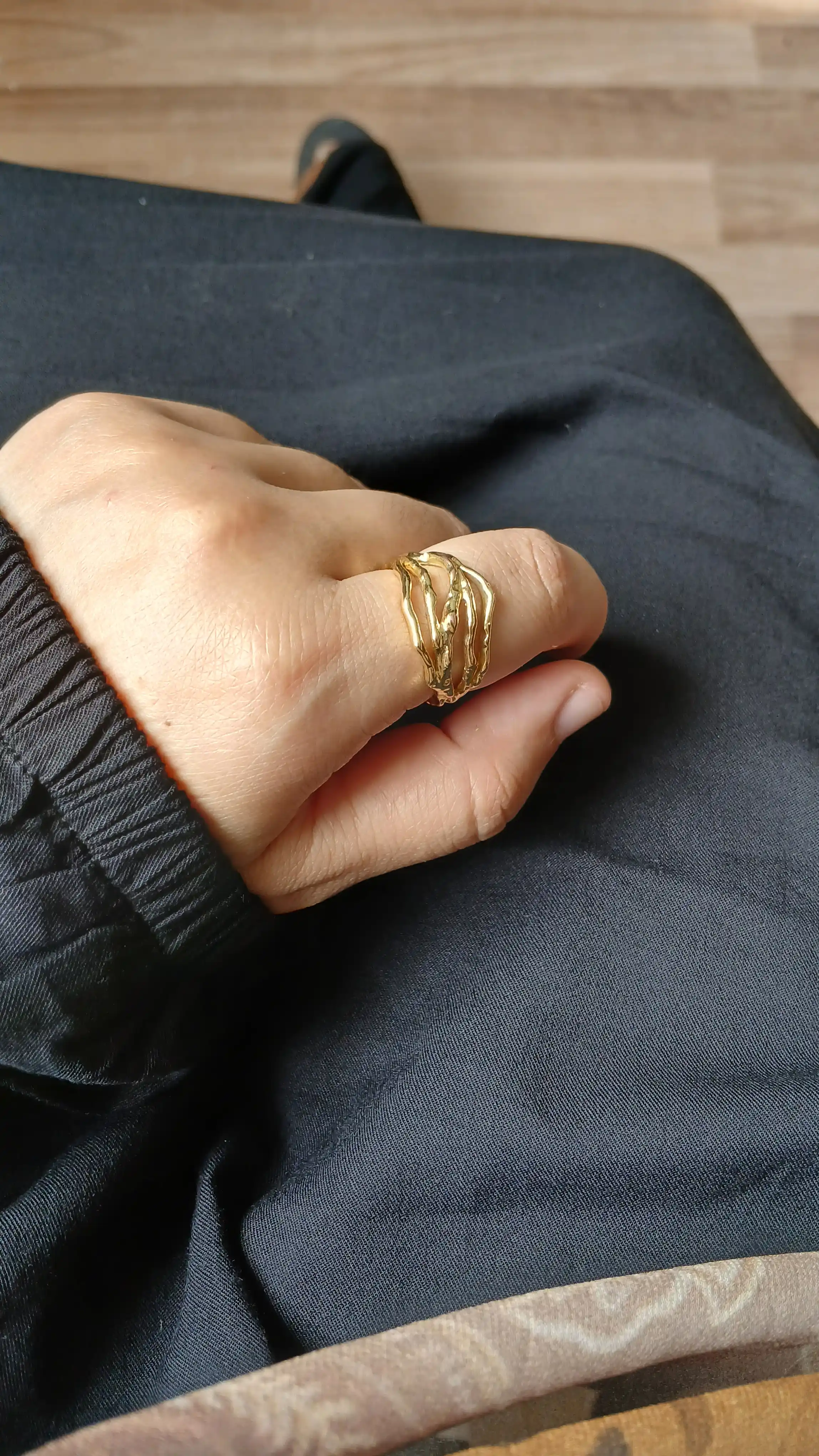 Gold va silver uzuklar, “Luxe Duo” ayollar uzuklari