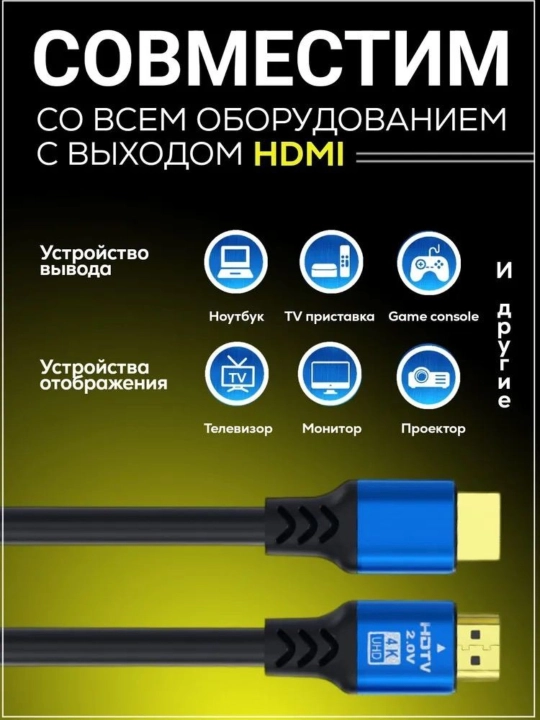Hdmi кабель 4k 8к 1.5m, 3m, 5m, 60hz силиконовый кабель